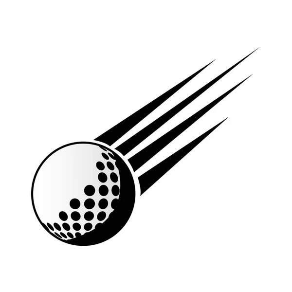 Golfe clube esporte ícone — Vetor de Stock