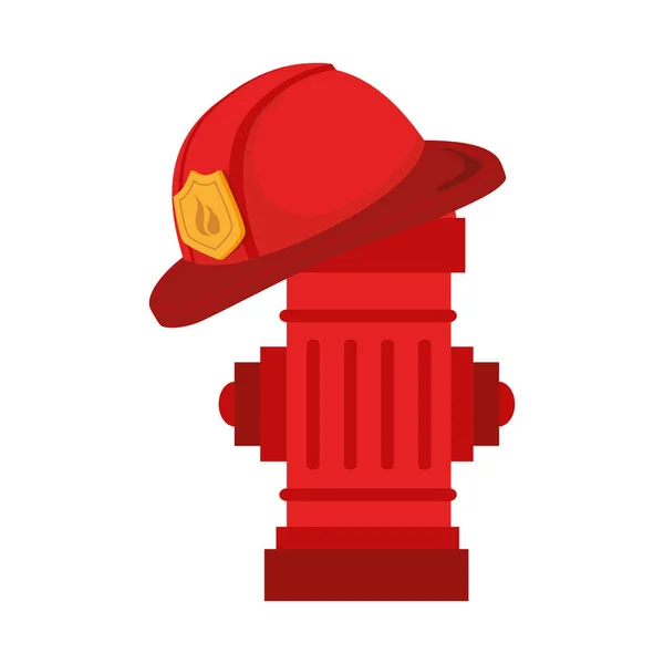 Konstruktion eines Feuerhydranten — Stockvektor