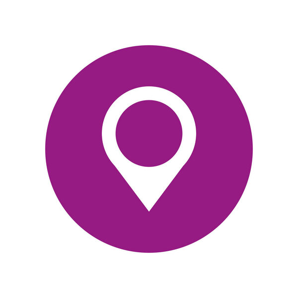 pin pointer location icon