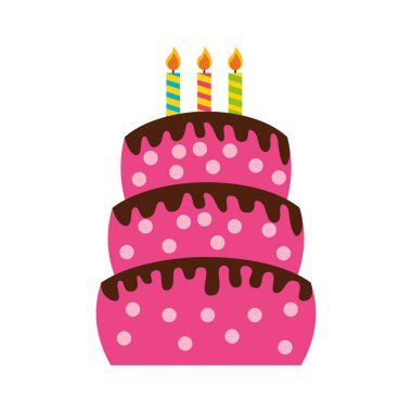 lezzetli tatlı pasta simgesi