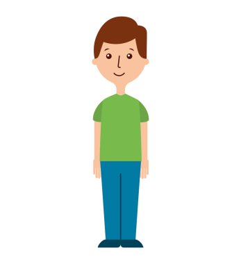 genç adam avatar karakter