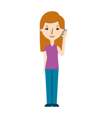 genç kadın avatar karakter