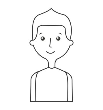 genç adam avatar karakter