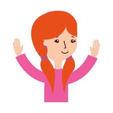 genç kadın avatar karakter