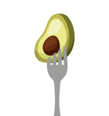 çatal ile sebze simgesi