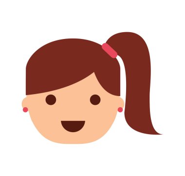 genç kadın avatar karakter