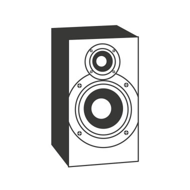 Hoparlör ses aygıtı simgesi