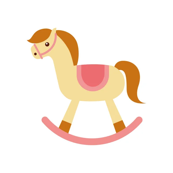 Символ лошадиной игрушки — стоковый вектор
