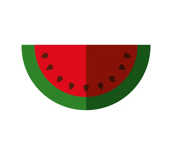 Иконка арбуза — стоковый вектор