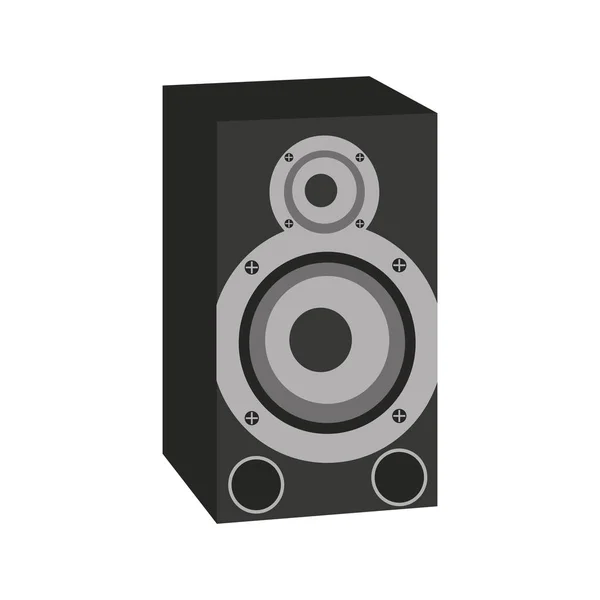 Audioapparaat luidsprekerpictogram — Stockvector