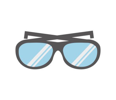 gözlük tatil ekipman simgesi