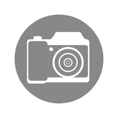 kamera fotoğraf izole simgesi