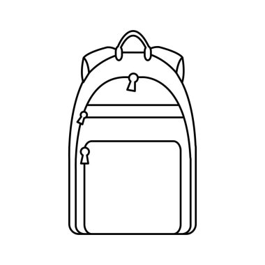 bavul seyahat izole simgesi