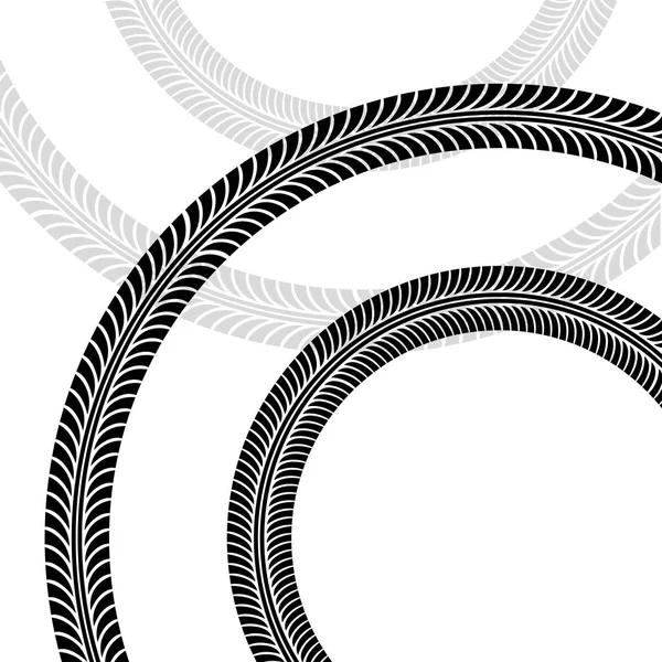 Conception d'impression de roue — Image vectorielle