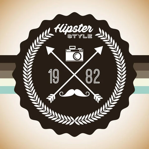 Design estilo hipster — Vetor de Stock