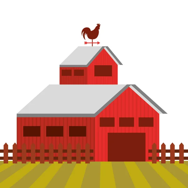 Farm and agriculture design — Stock Vector