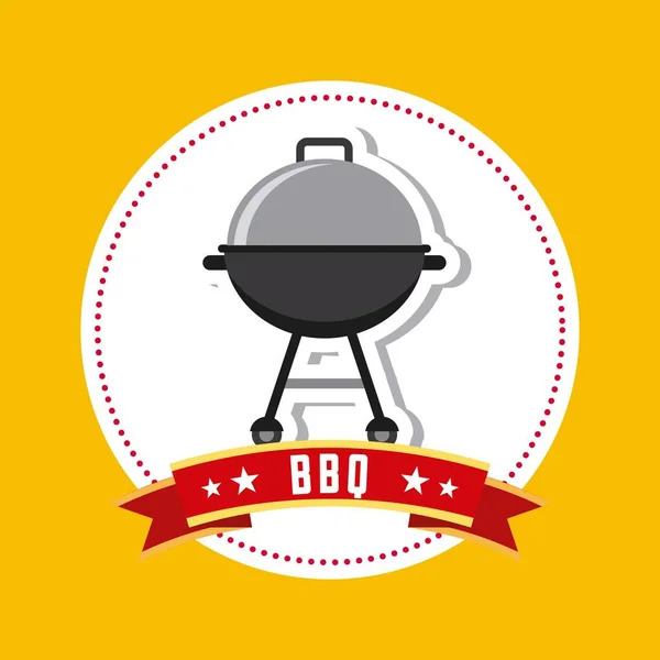Icona del barbecue — Vettoriale Stock