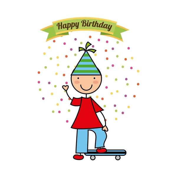 Happy birthday design — Stock Vector