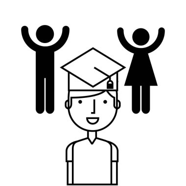 Mezuniyet kutlaması tasarım