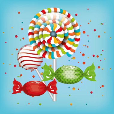 şeker tatlı izole simgesi