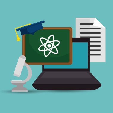 eğitim online e-Öğrenim simgesi