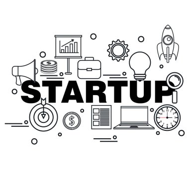 düz simgeler işe başlamak