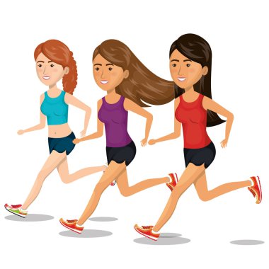 karakter simgesi çalışan kadın