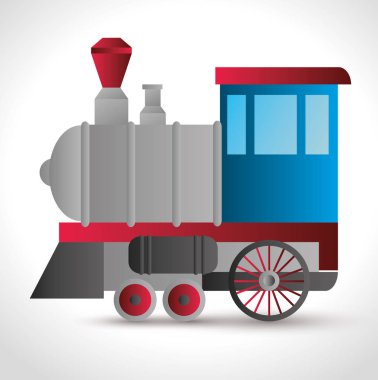 Tren kavramı simge ile seyahat