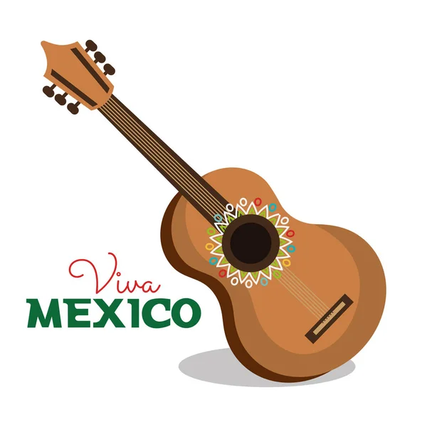 Viva Mexico Plakatsymbole — Stockvektor