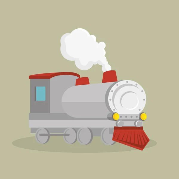 Viaje en tren icono concepto — Vector de stock