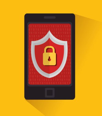 güvenlik sistemi teknoloji simgesi