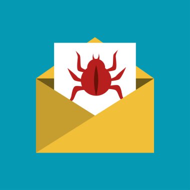 Güvenlik alarmı sembol simge