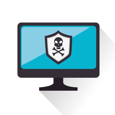 Güvenlik alarmı sembol simge