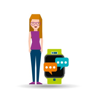 Kız akıllı izle app kabarcık karikatür konuşma