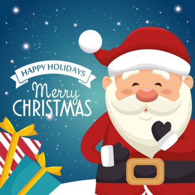 Mutlu Noeller Noel Baba karakteri.