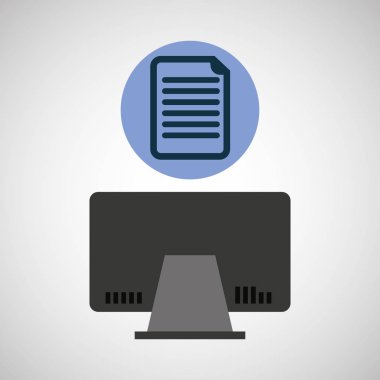 bilgisayar aygıtı belge ağ simgesini