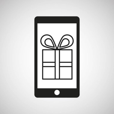 Akıllı e-ticaret Hediyelik kutu grafiği