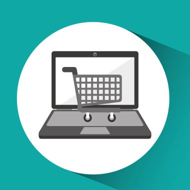 Online mağaza alışveriş sepeti grafiği