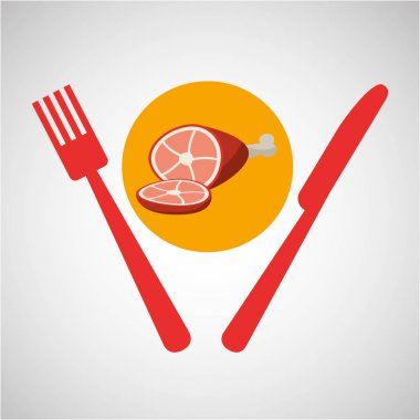 Fast food kavramı ızgara tavuk ızgara