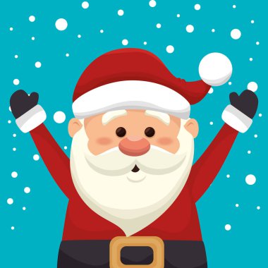 Mutlu Noeller Noel Baba karakteri.