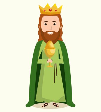 mutlu neşeli Noel yemlik karakter