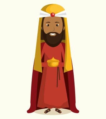 mutlu neşeli Noel yemlik karakter