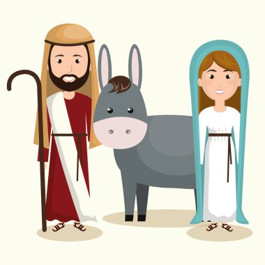 mutlu neşeli Noel yemlik karakter