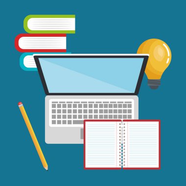 Online Eğitim Icons set