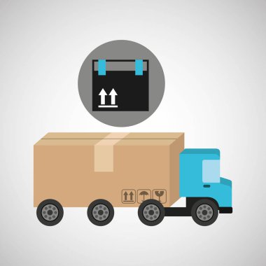 kamyon kavramı kargo paketi