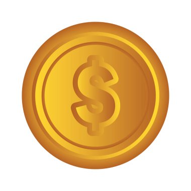 sikke para izole simgesi