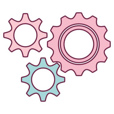 izole simge ayarlama dişli