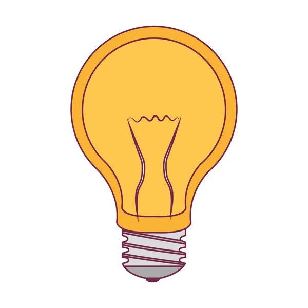 Bulb light education icon — Stock Vector