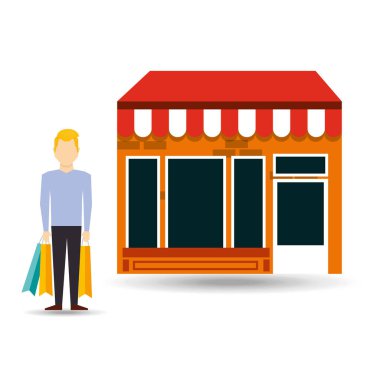 adam çanta hediye mağazası simgesi