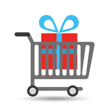 satın alma sepeti hediye kutusu tasarım